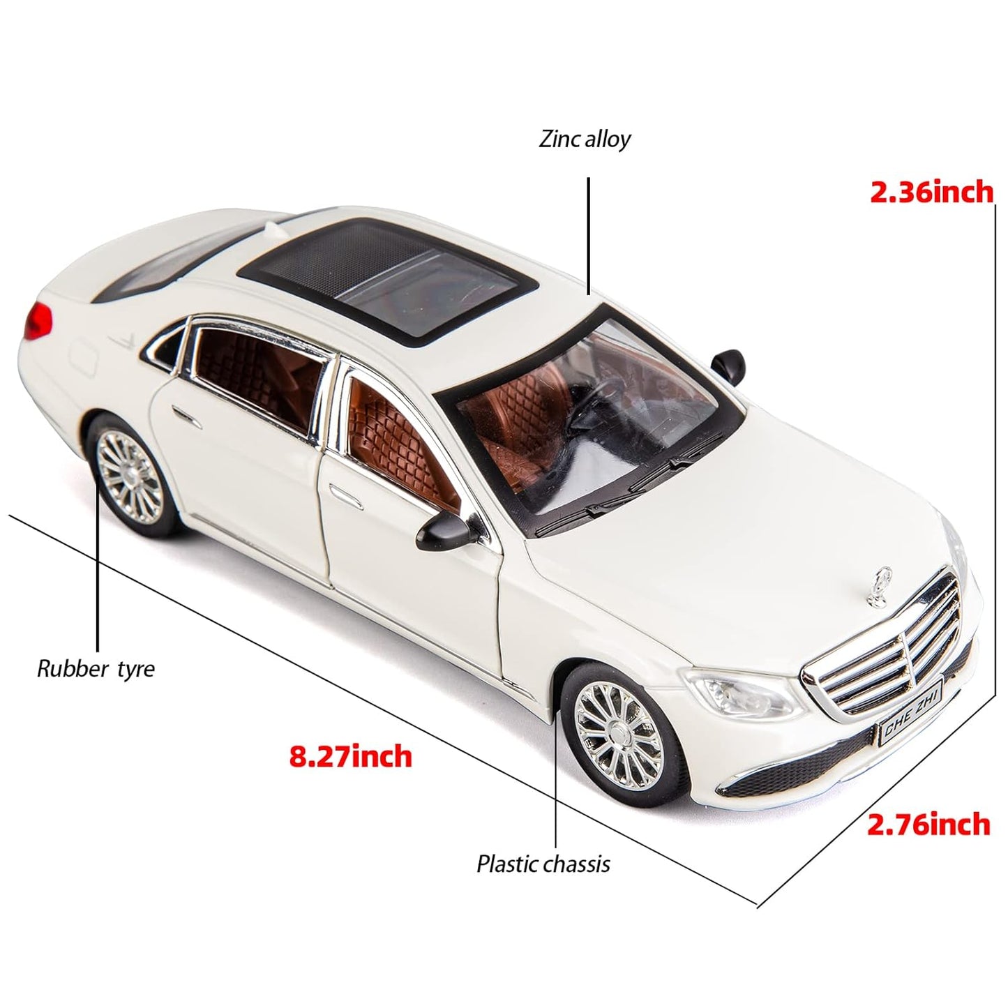 Mercedes Benz 300 EL 1:24 Diecast Scale Model Car