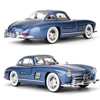 1954 Mercedes-Benz 300SL Vintage 1:18 Diecast Scale Model Car - Big Size