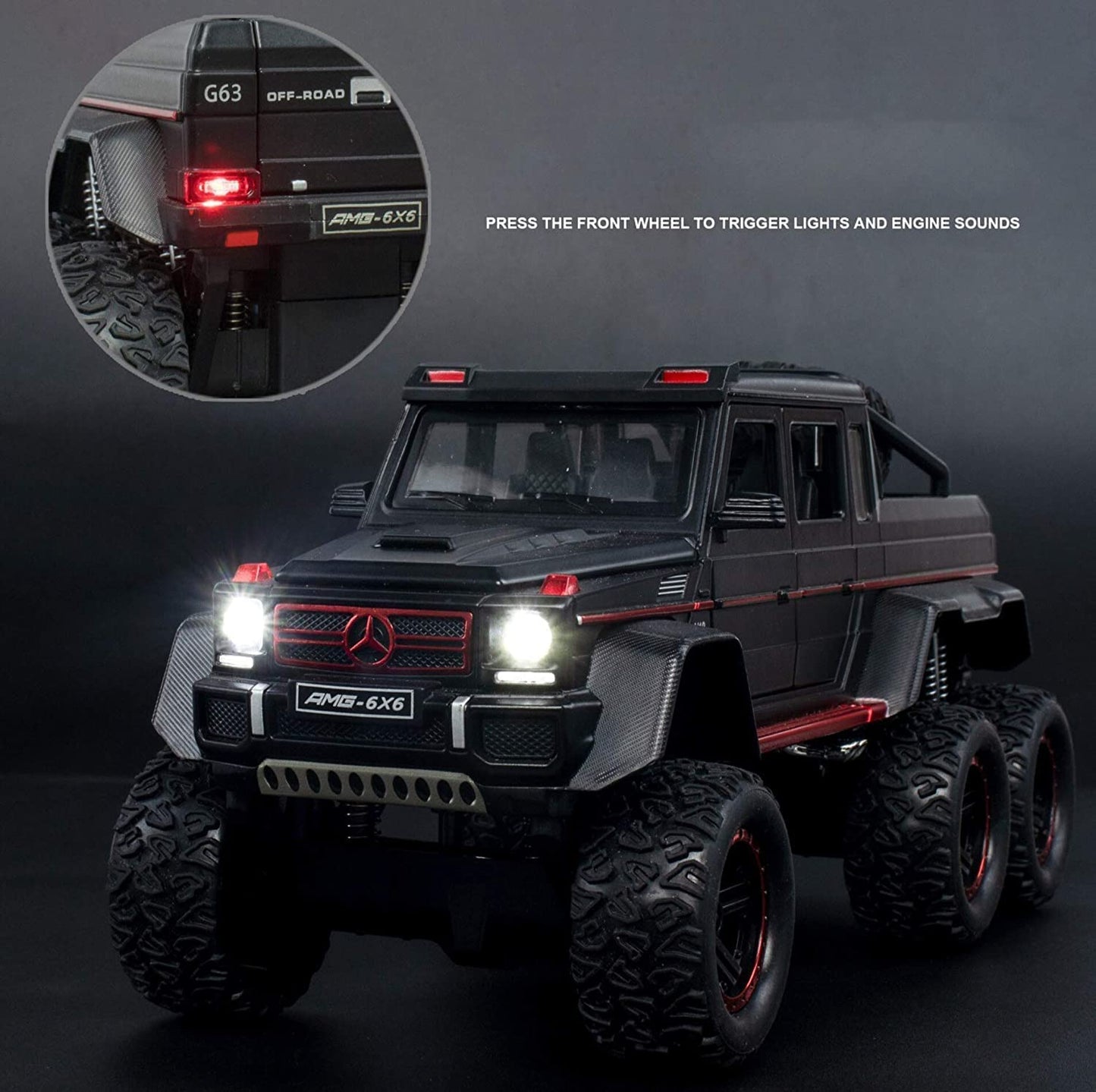 Mercedes Benz G63 AMG 6x6 1:18 Diecast Scale Model Car