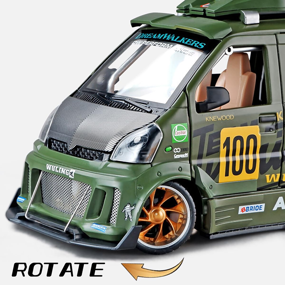 Wuling Track Sports Van 1:18 Diecast Scale Model Car