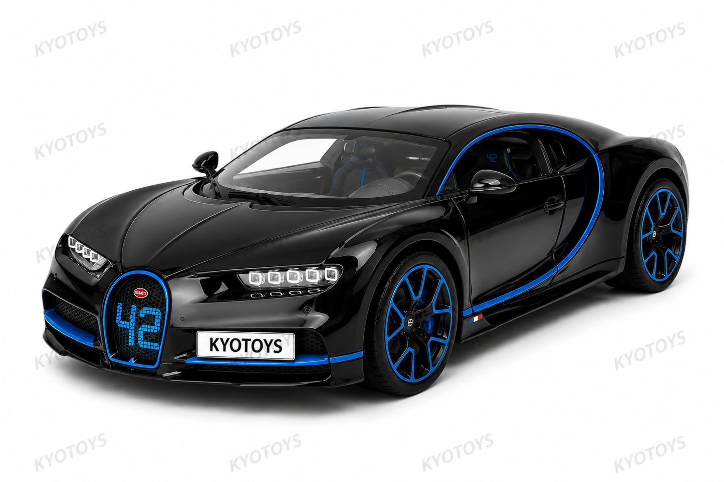 BUGATTI  CHIRON 1:24 Diecast Scale Model Car