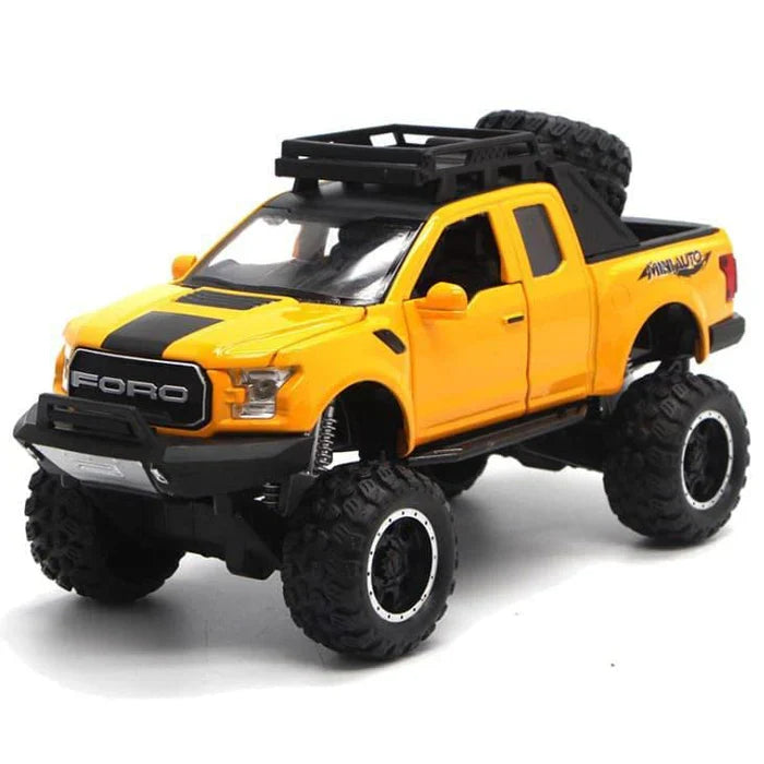 Ford Raptor F-150 Suv 1:18 Diecast Scale Model Car