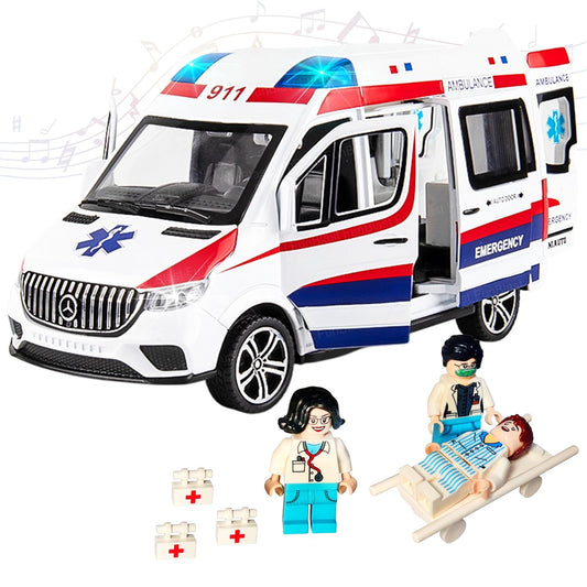 Mercedes Benz Ambulance Van 1:18 Diecast Scale Model Car