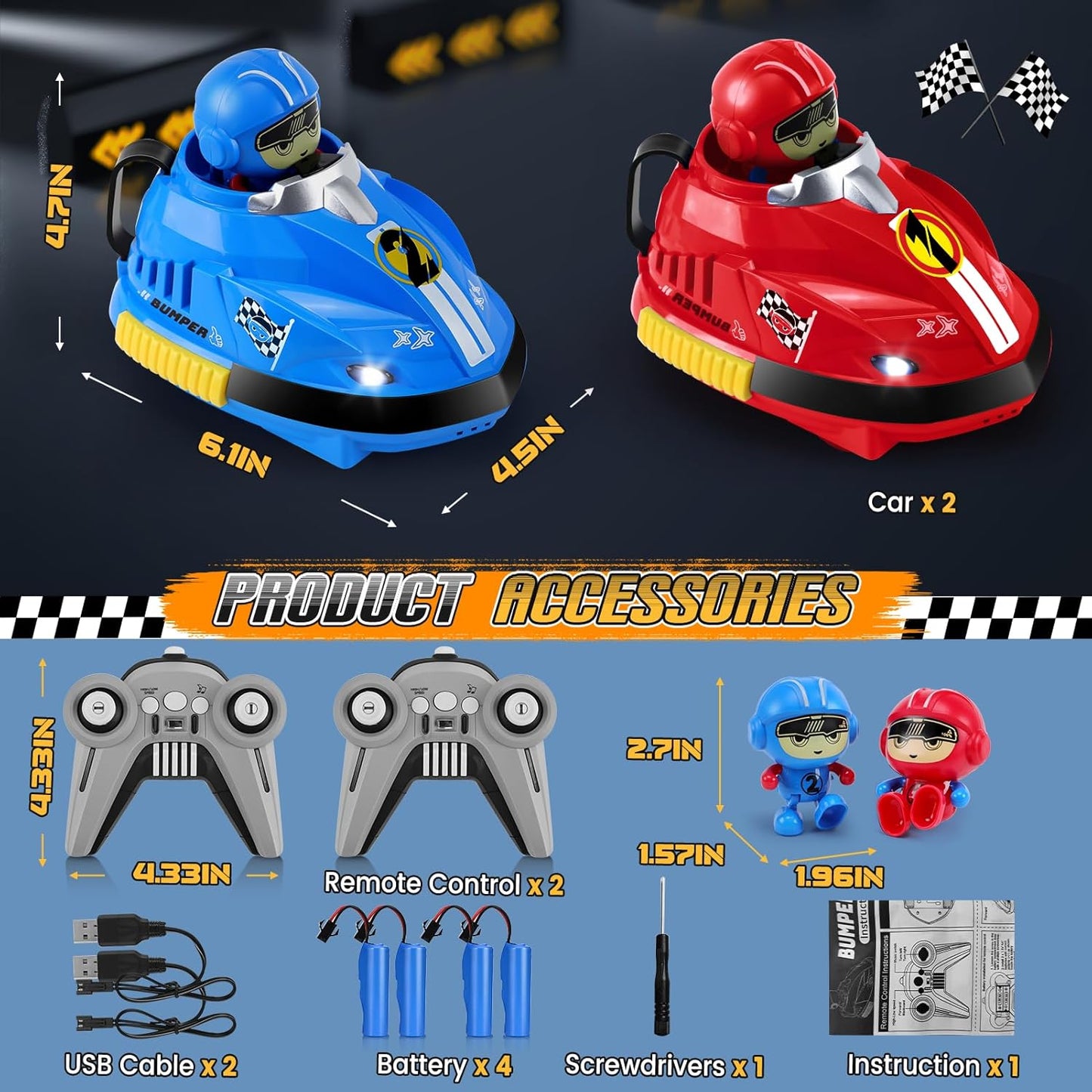 RC BUMPER CAR 1v1