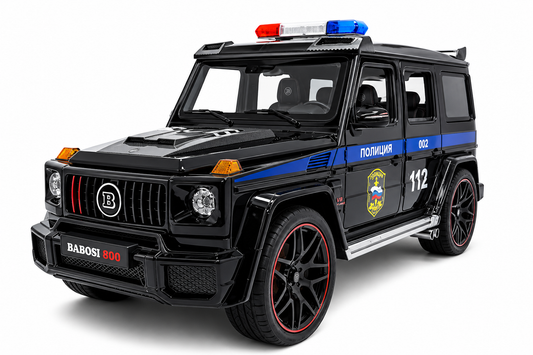Mercedes-Benz G-Wagon Brabus police 1:18 diecast scale model car