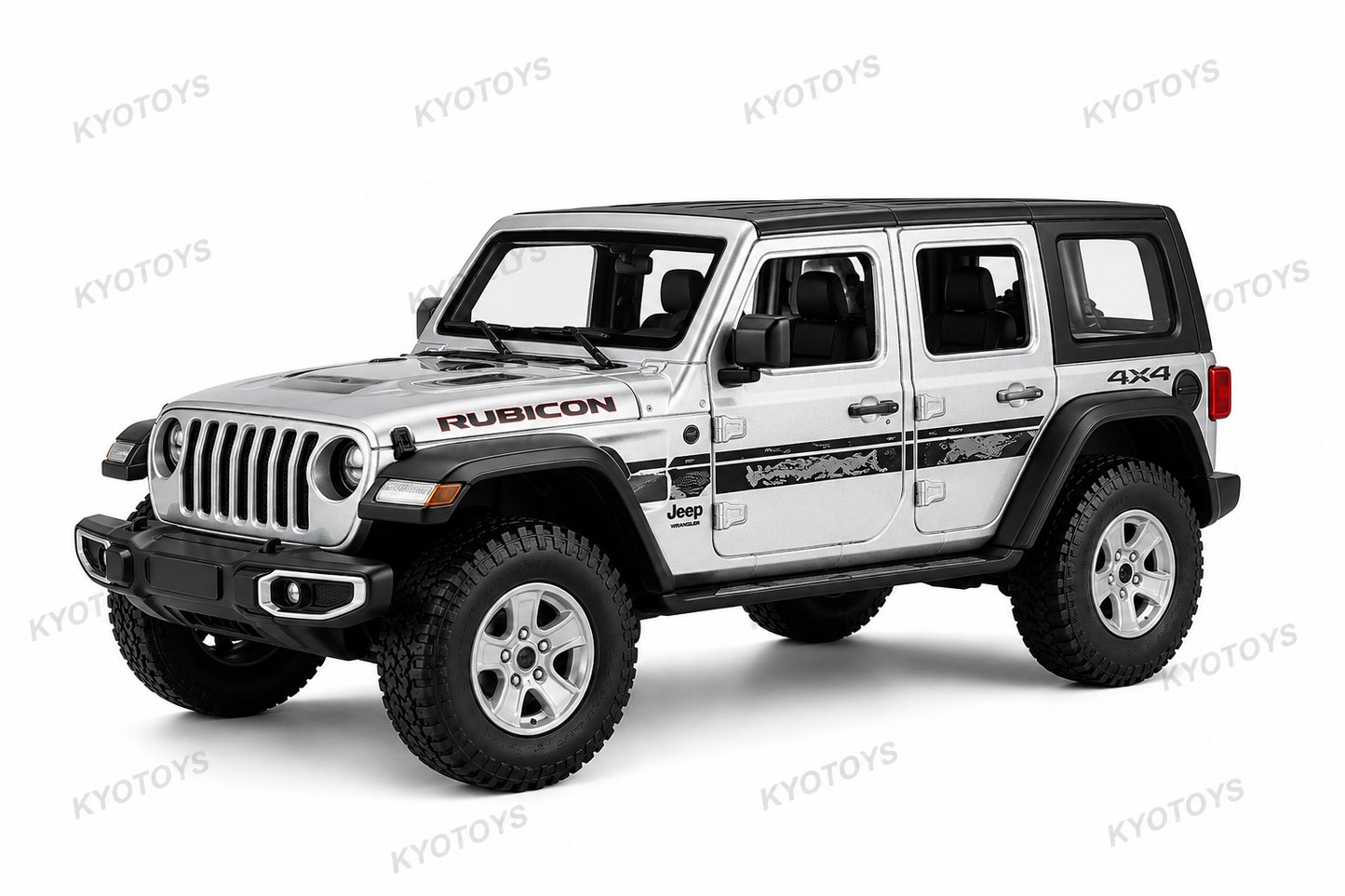 Jeep Wrangler Thar 1:24 Diecast Scale Model Car