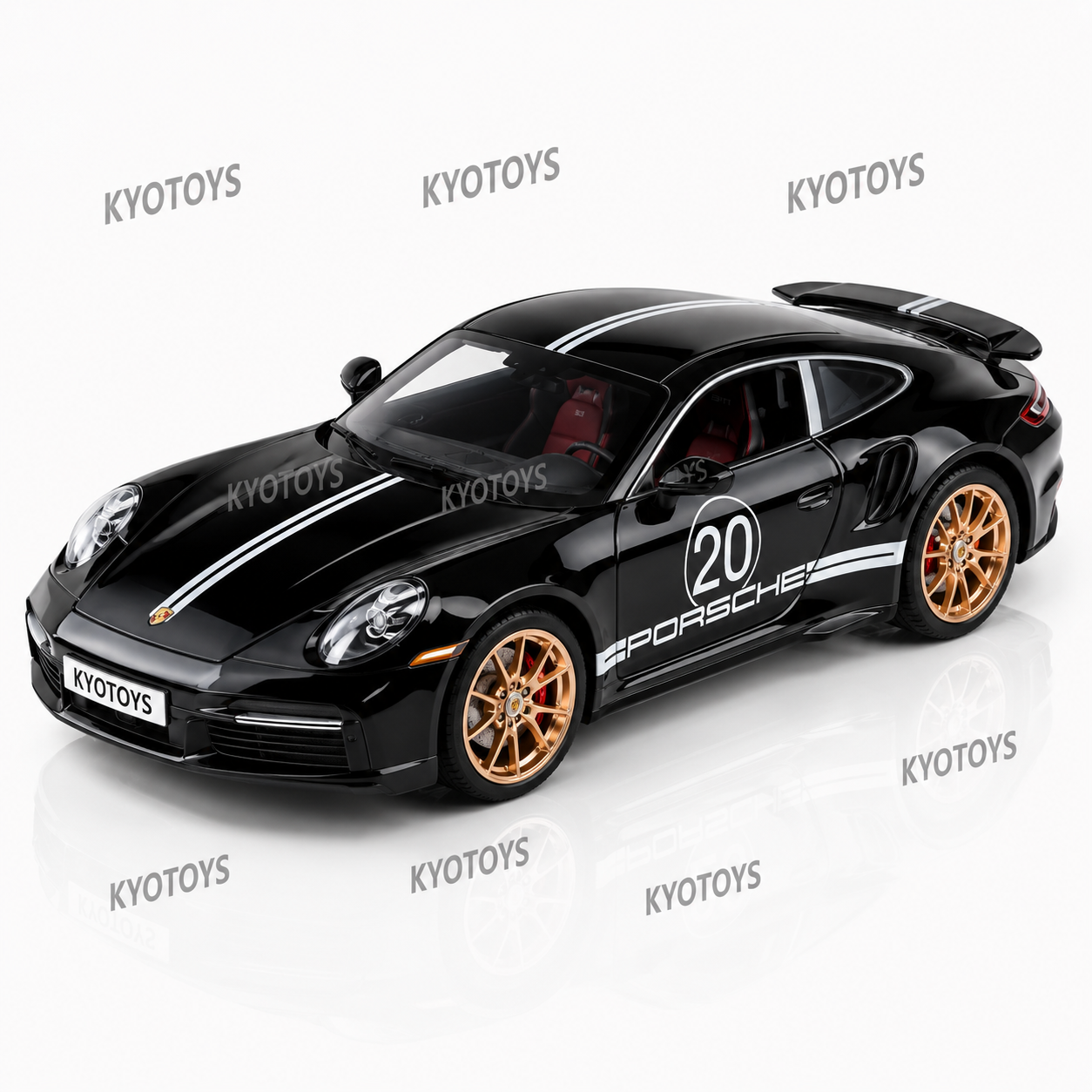 Porsche 911 Turbo S sports car 1:18 Diecast Scale Car