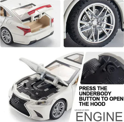Lexus Ls500h 1:24 Diecast Scale Model Car