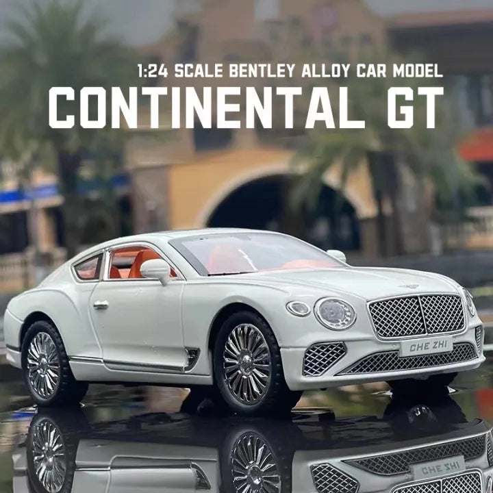 Bentley Continental Gt 1:18 Diecast Scale Model Car - Big Size