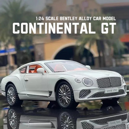 Bentley Continental Gt 1:18 Diecast Scale Model Car - Big Size