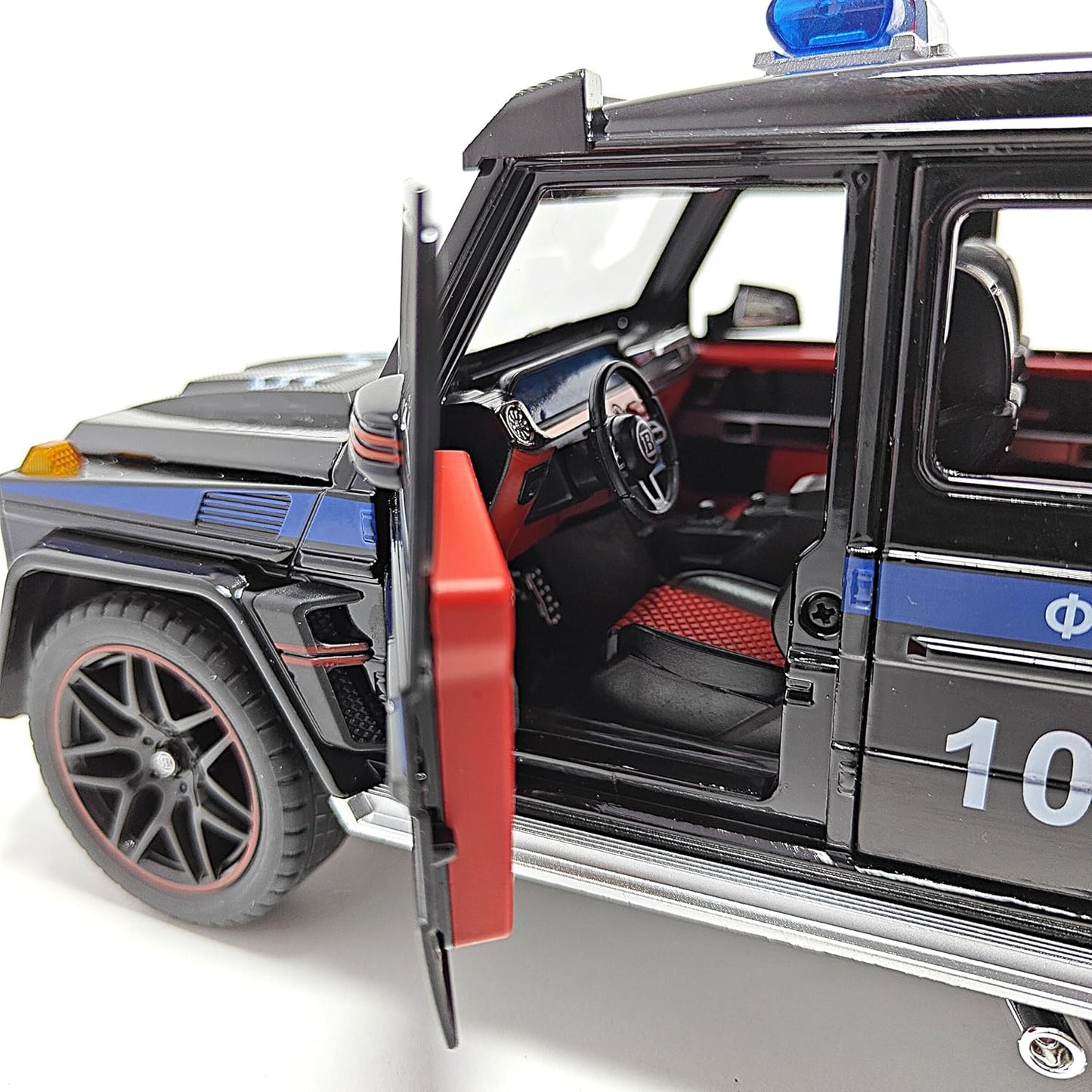 Mercedes-Benz G-Wagon Brabus police 1:18 diecast scale model car
