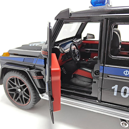 Mercedes-Benz G-Wagon Brabus police 1:18 diecast scale model car