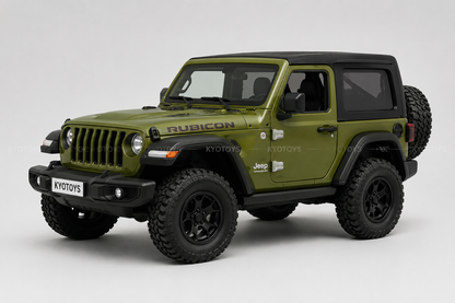 Jeep Wrangler Rubicon Thar 1:18 Diecast Scale Model Car - Big Size