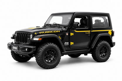 Jeep Wrangler Rubicon Thar 1:18 Diecast Scale Model Car - Big Size
