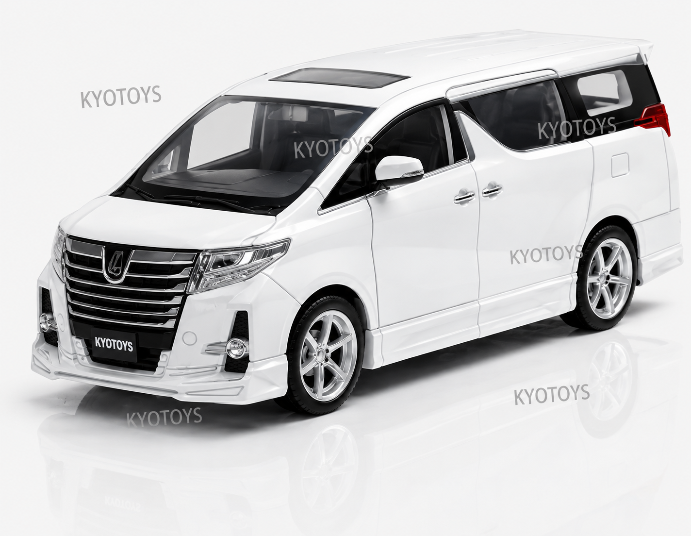 TOYOTA VELLFIRE ALPHARD 1:24 Diecast Scale Model Car