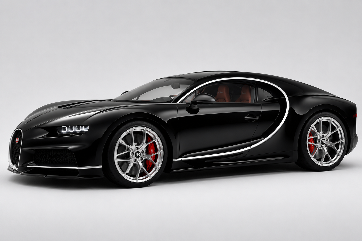 Bugatti Atlantic 1:18 Diecast Scale Model Car - Big Size