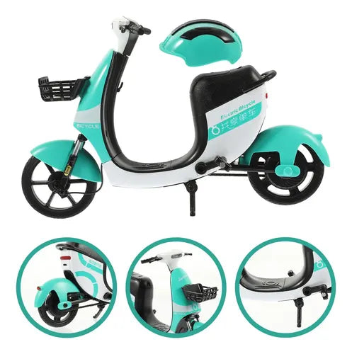 1:8 ALLOY ENERGY ELECTRIC MOTORCYCLE MODEL DIE-CAST METAL TOY ELECTRIC BICYCLE MOTORCYCLE MODEL SOUND AND LIGHT ADULT GIFT MOTORCYCLE MODELS [SIZE:- 16CM*11.2CM*7.4CM]