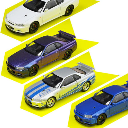 Nissan Skyline R34 GT-R 1:18 diecast scale model car