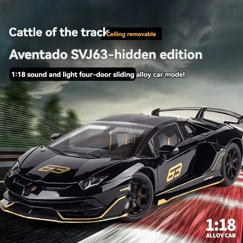 Lamborghini Svj-63 1:18 Diecast Scale Model Car