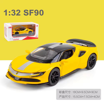 Ferrari Sf90 1:24 Diecast Scale Model Car