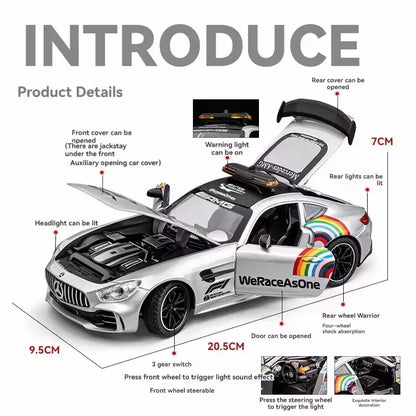 Mercedes-AMG GT F1 Safety Car 1:18 Diecast Scale Model Car