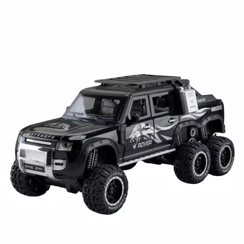 Land Rover Defender Guard 6x6 1:18 Diecast Scale Model Car