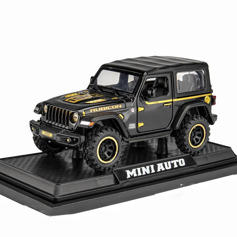 Jeep Wrangler Rubicon Thar 1:18 Diecast Scale Model Car - Big Size