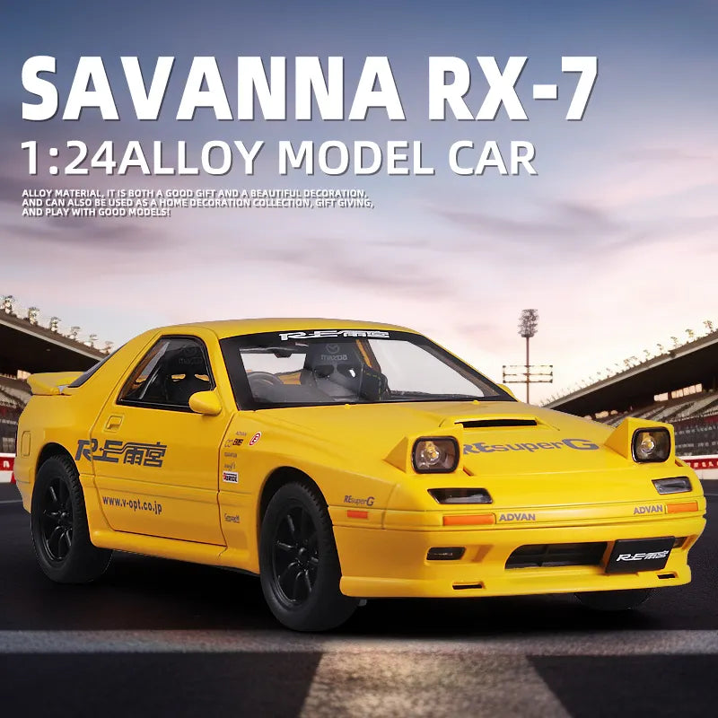 Mazda Rx7 1:18 Diecast Scale Model Car
