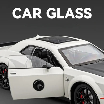 Dodge Challenger SRT Hellcat 1:18 Diecast Scale Model Car - Big Size