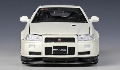 Nissan Skyline R34 GT-R 1:18 diecast scale model car