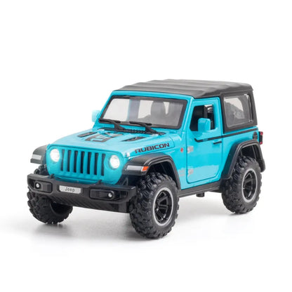 Jeep Wrangler Rubicon Thar 1:18 Diecast Scale Model Car - Big Size