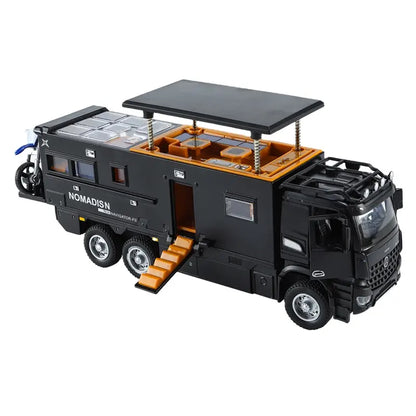Mercedes-benz Nomadison Rv camper truck 1:18 Diecast Scale Model Car
