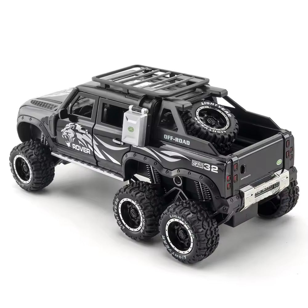 Land Rover Defender Guard 6x6 1:18 Diecast Scale Model Car