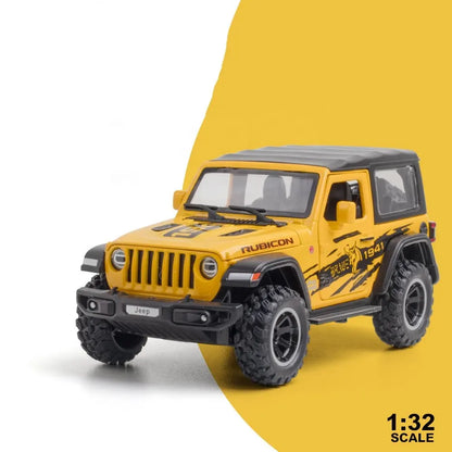 Jeep Wrangler Rubicon Thar 1:18 Diecast Scale Model Car - Big Size