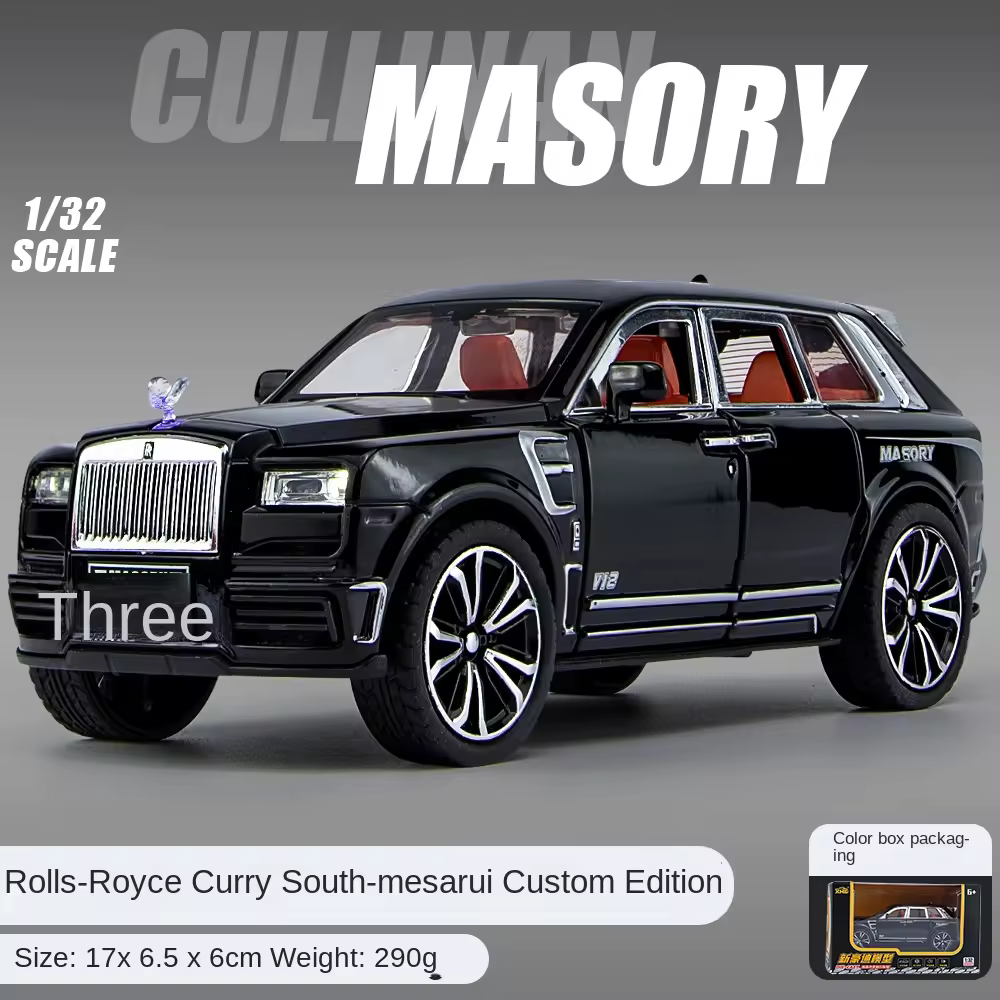 Rolls Royce Cullinan Masory 1:24 Diecast Scale Model Car