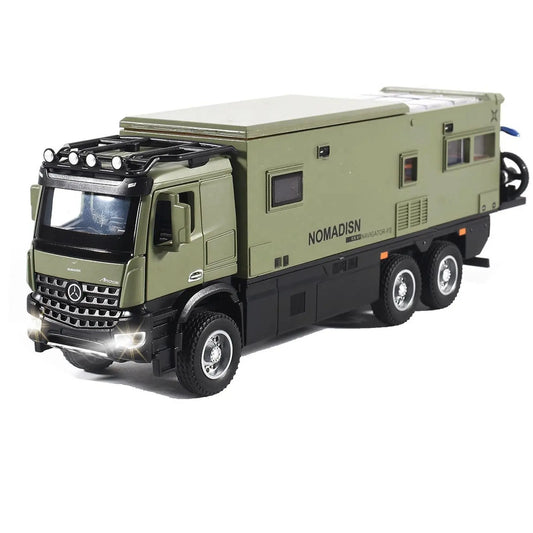 Mercedes-benz Nomadison Rv camper truck 1:18 Diecast Scale Model Car