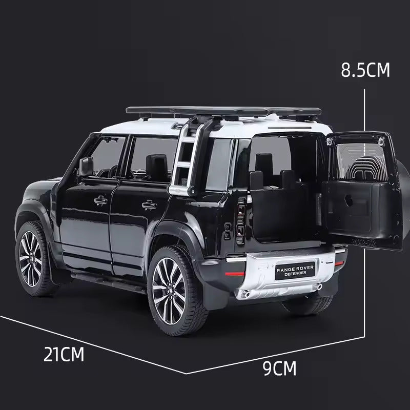Land Rover Defender 110 1:18 Diecast Scale Model car - Big Size