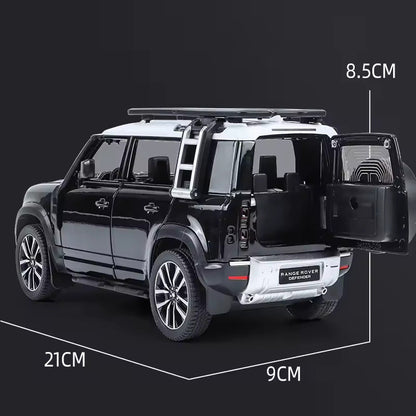Land Rover Defender 110 1:18 Diecast Scale Model car - Big Size