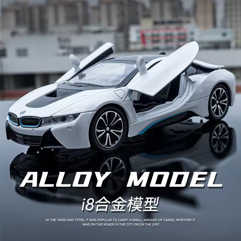 Bmw I8 1:18 Diecast Scale Model Car