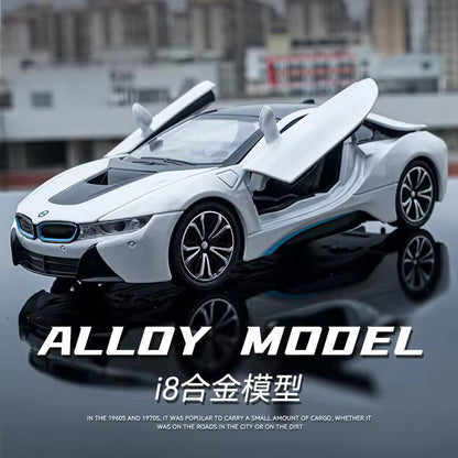 Bmw I8 1:18 Diecast Scale Model Car