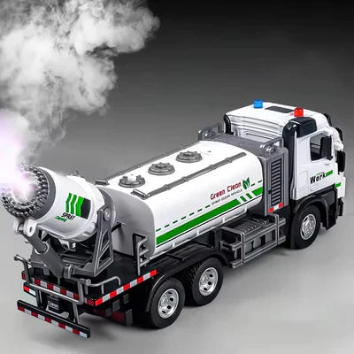Die-Cast Metal Green Clean Water Spray Toy