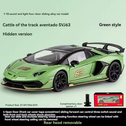 Lamborghini Svj-63 1:18 Diecast Scale Model Car