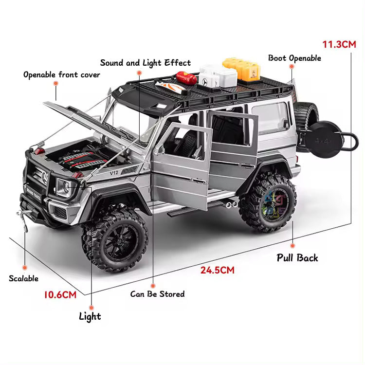 Mercedes-Benz G550 Brabus Travel Edition 1:18 diecast scale model car