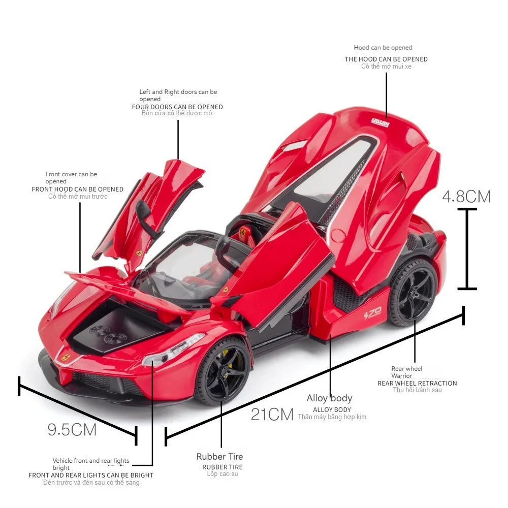 Ferrari LaFerrari Aperta 1:18 Diecast Scale Model Car