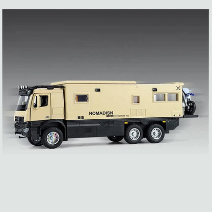 Mercedes-benz Nomadison Rv camper truck 1:18 Diecast Scale Model Car