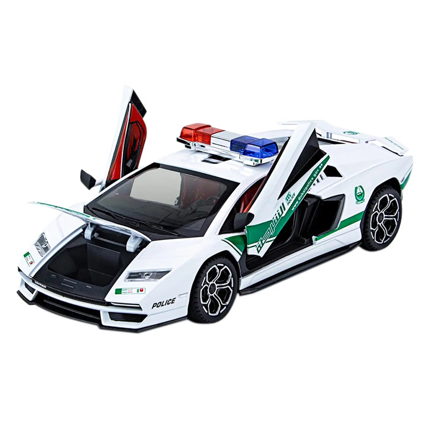 Lamborghini 800 Police 1:18 Diecast Scale Model Car