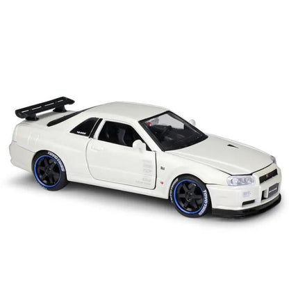 Nissan Skyline R34 GT-R 1:18 diecast scale model car