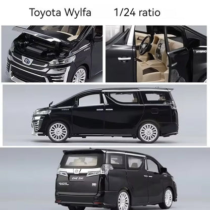 TOYOTA VELLFIRE ALPHARD 1:24 Diecast Scale Model Car