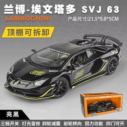 Lamborghini Svj-63 1:18 Diecast Scale Model Car
