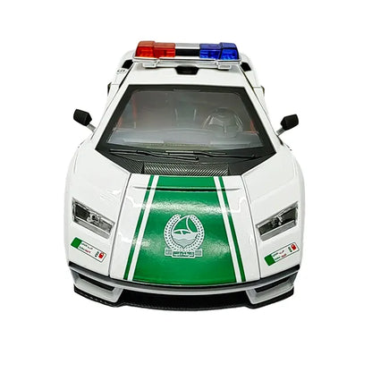 Lamborghini 800 Police 1:18 Diecast Scale Model Car